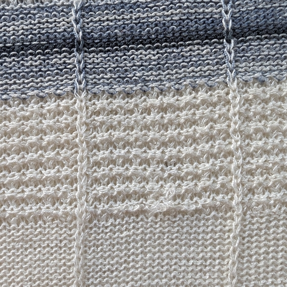 vintage knit shirt sleeved top - Picture 5 of 6